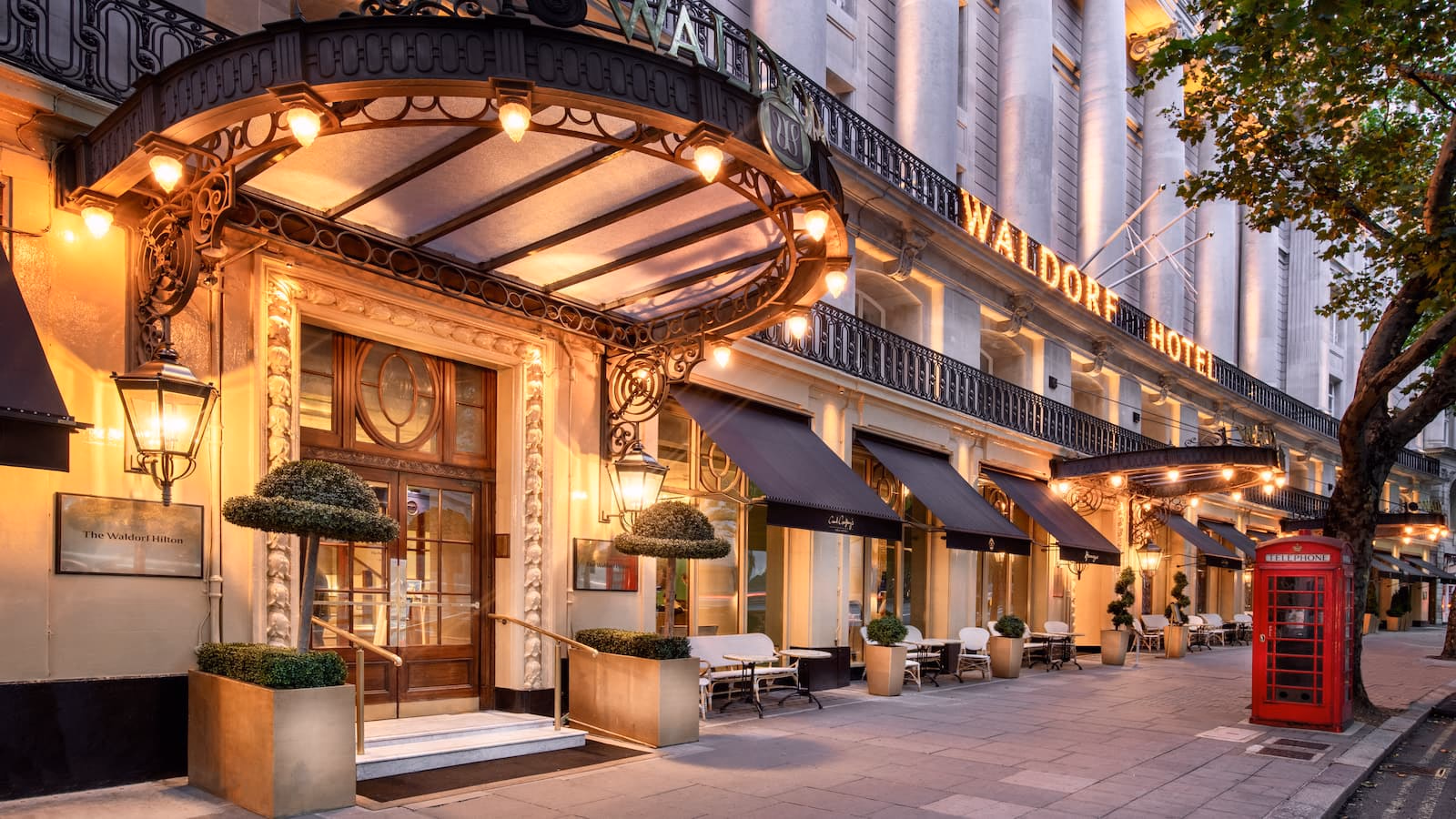 The Waldorf Hilton, London